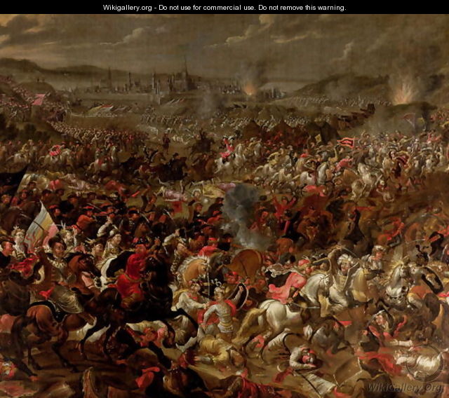 The Battle of Vienna, after 1683 - Pauwel Casteels