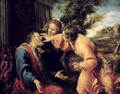 The Young Tobias Heals his Blind Father, c.1600 - Annibale Carracci