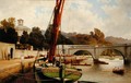 Boating at Richmond on Thames, 1888 - John Mulcaster Carrick