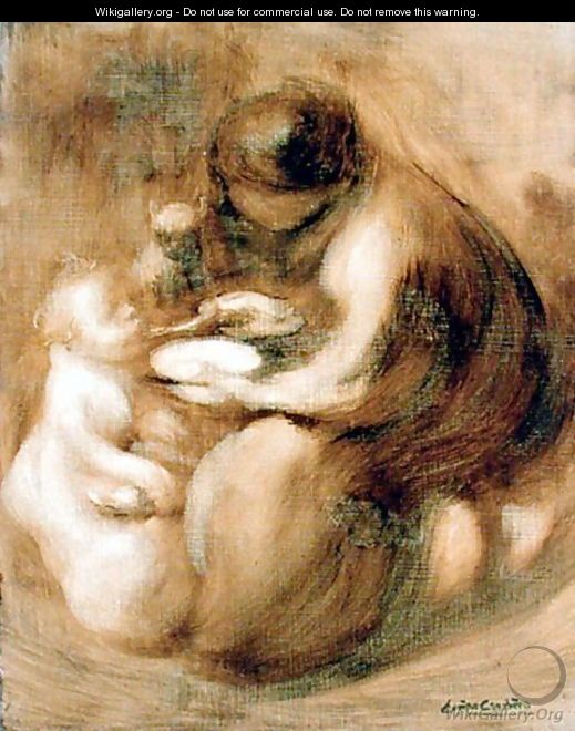 The Beakful, c.1900 - Eugene Carriere