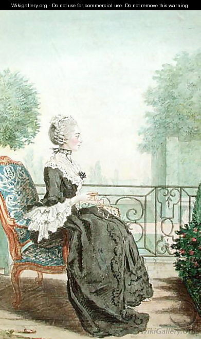 Mademoiselle de Lespinasse (1732-76) 1760 - Louis (Carrogis) de Carmontelle