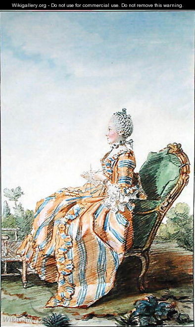 Madame de Charmilly, 1760 - Louis (Carrogis) de Carmontelle