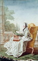 Louise-Henriette-Gabrielle de Lorraine (b.1718) Mademoiselle de Marsan, Princess of Bouillon, 1760 - Louis (Carrogis) de Carmontelle
