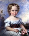 Portrait of a Young Girl with a Tartan Sash - John Carpenter