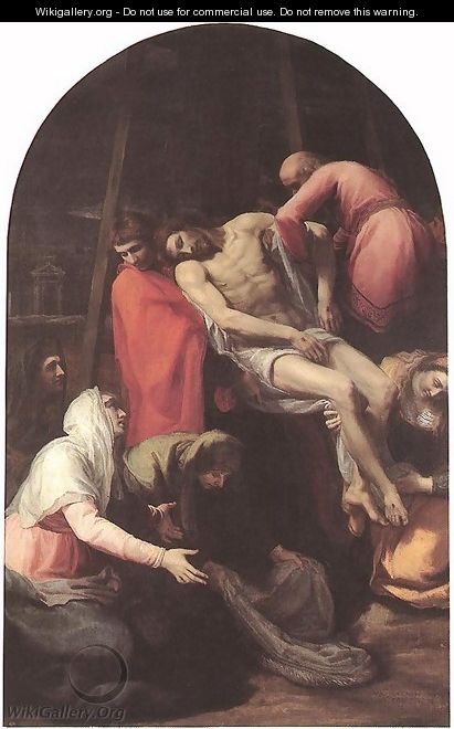 The Descent from the Cross, 1595 - Bartolome Carducci (or Carducho)