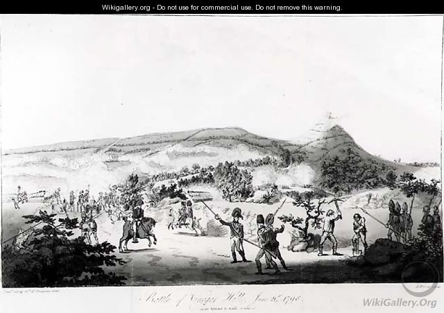 The Battle of Vinegar Hill, June 21st 1798 (2) - Lieutenant Carey