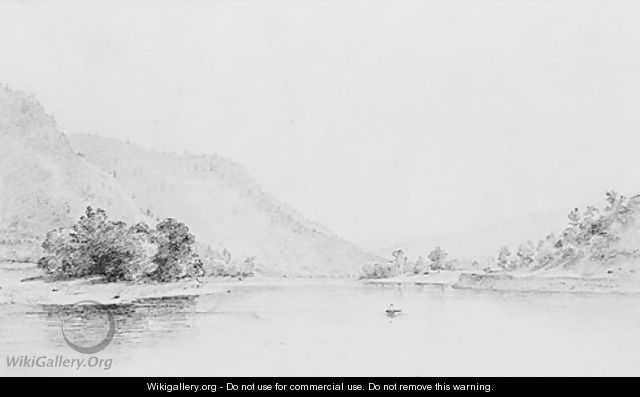 Nanticoke, Pennsylvania (The Susquehanna at Nanticoke) - Thomas Addison Richards