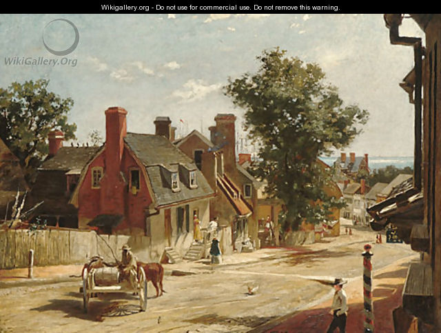 Old Annapolis, Francis Street - Francis Blackwell Mayer