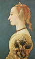 Portrait of a Lady in Yellow - Alessio Baldovinetti