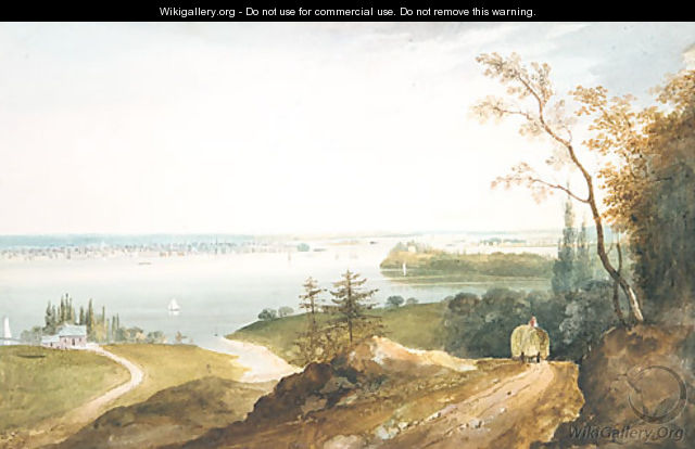 New York from Weehawk - William Guy Wall