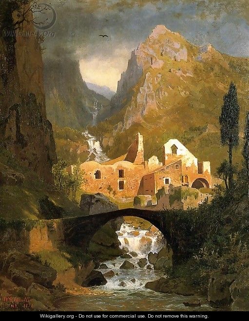 Valle dei Molini - Amalfi - William Stanley Haseltine