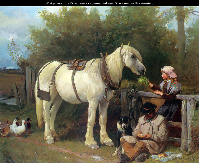 The Welcome Rest - John Sargeant Noble, R.B.A.
