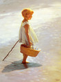 Young Girl On A Beach - I. Davidi