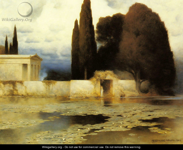 A Classical Landscape - Ferdinand Keller