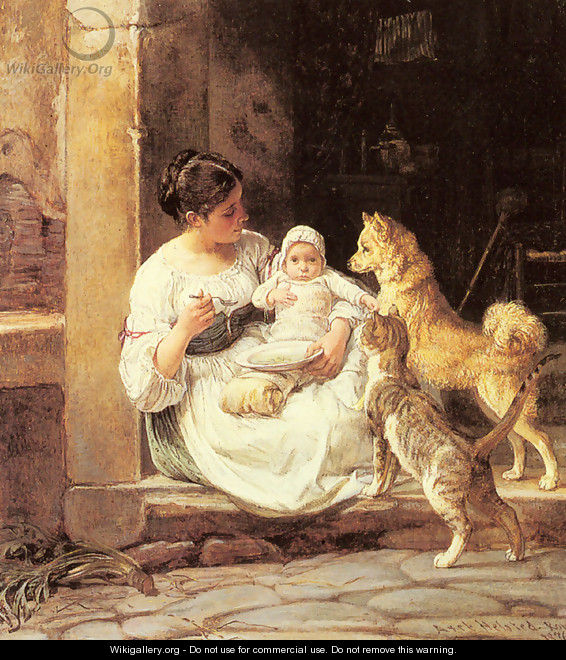 Feeding the Baby - Axel Helsted
