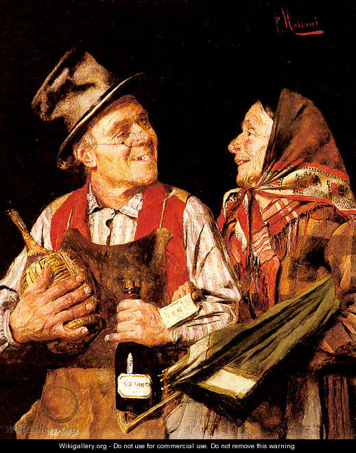 The Wine Merchant - Pompeo Massani