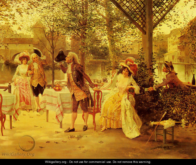 A Cafe By The River - Alonso Perez