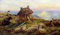 On The Cliffs, Picardy - Henry William Banks Davis, R.A.