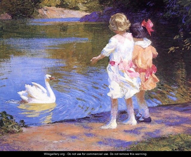 The Swan - Edward Henry Potthast