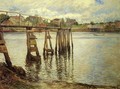 Jetty at Low Tide (or The Water Pier) - Joseph Rodefer DeCamp