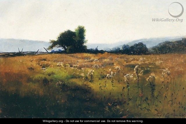Mountain View from High Field - Willard Leroy Metcalf