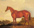 A Portrait of the Racehorse Harkaway, the Winner of the 1838 Goodwood Cup - John Ferneley, Snr.
