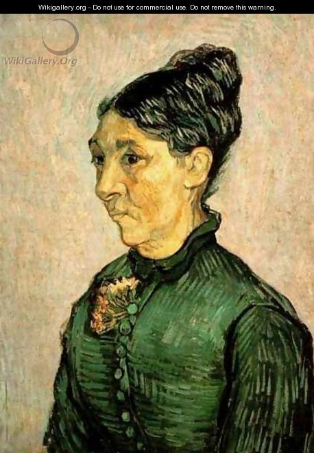 Portrait Of Madame Trabuc - Vincent Van Gogh