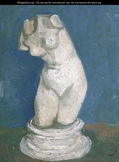 Plaster Statuette Of A Female Torso VI - Vincent Van Gogh