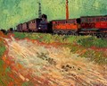 Railway Carriages - Vincent Van Gogh