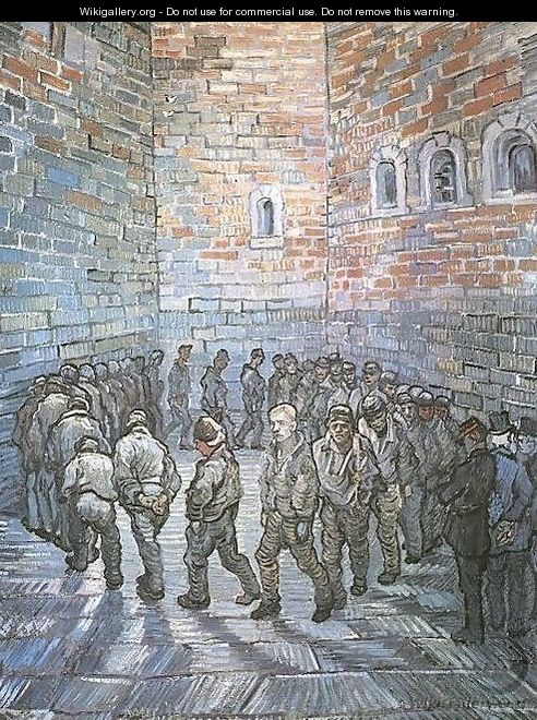Prisoners Exercising (after Dore) - Vincent Van Gogh