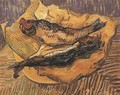 Bloaters On A Piece Of Yellow Paper - Vincent Van Gogh
