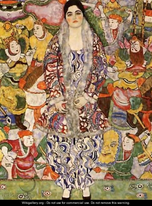 Portrait Of Friederike Maria Beer - Gustav Klimt
