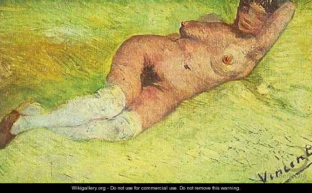 Nude Woman Reclining - Vincent Van Gogh