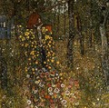 Farm Garden With Crucifix - Gustav Klimt