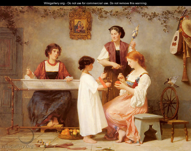 Afternoon Pastimes - Paul Alfred de Curzon