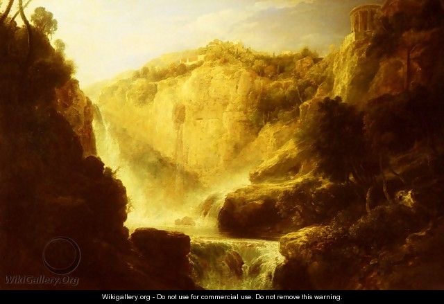 Falls Of Tivoli - William Linton