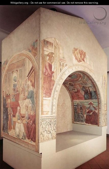 Shrine of the Visitation - Benozzo di Lese di Sandro Gozzoli