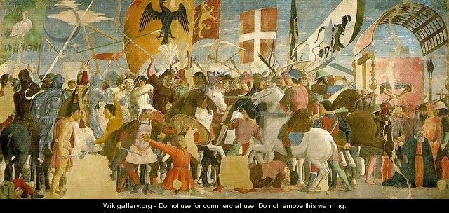 Battle between Heraclius and Chosroes - Piero della Francesca