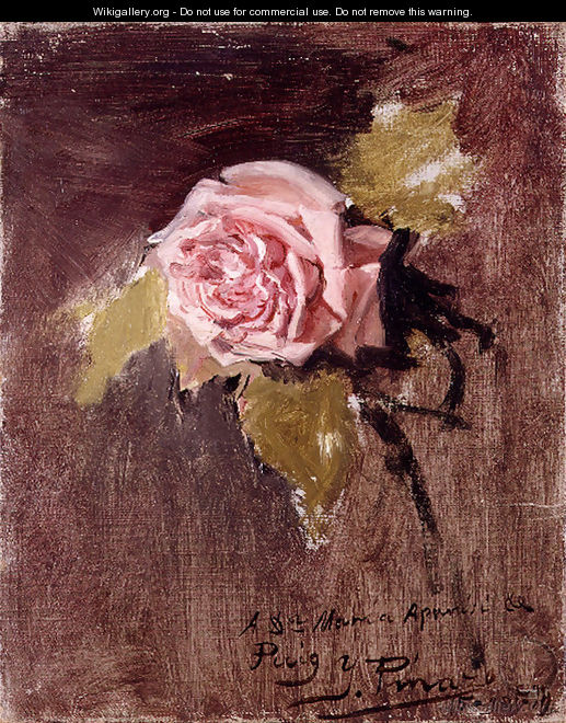 Una rosa (A Rose) - Ignacio Pinazo Camarlench