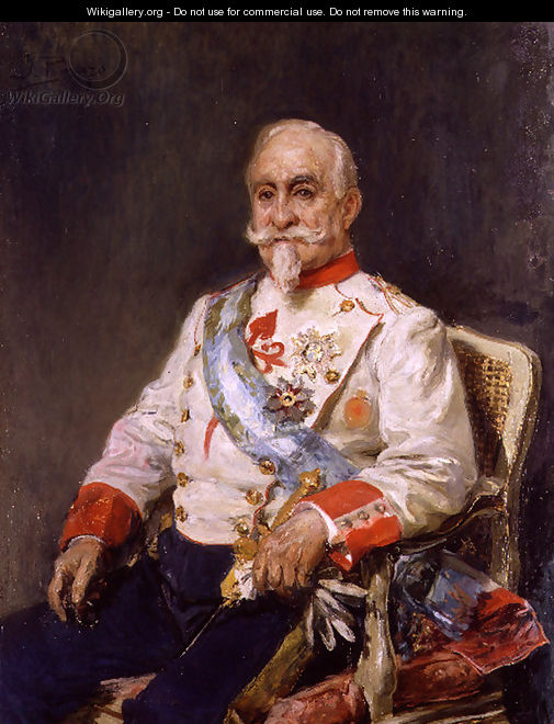 Retrato del Conde Guaki (Portrait of Count Guaki) - Ignacio Pinazo Camarlench