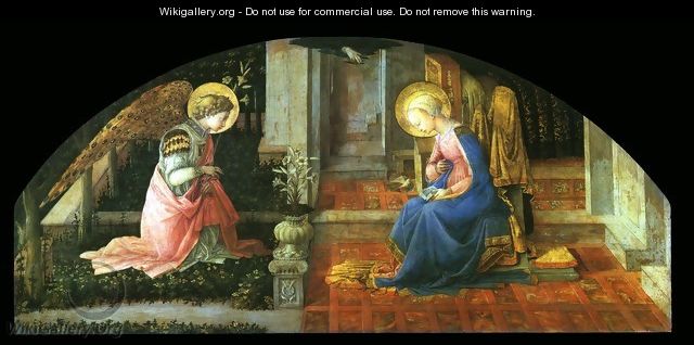The Annunciation - Filippino Lippi