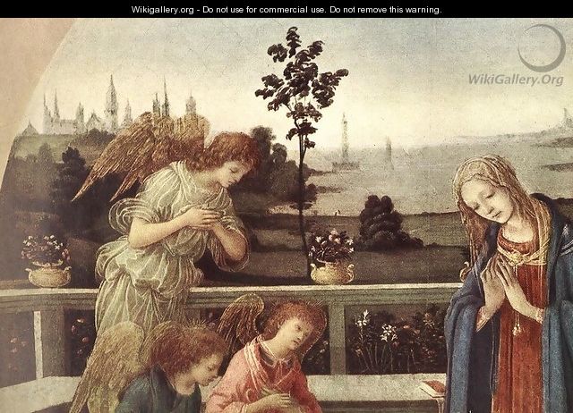 Adoration of the Child [detail: 1] - Filippino Lippi