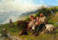 Travelers at Rest - Conrad Grob