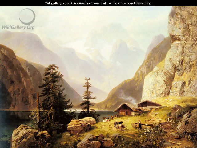 An Alpine Valley - Horst Hacker