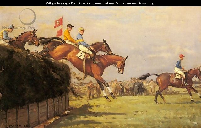 The Grand National Steeplechase: Really True and Forbia at Beecher