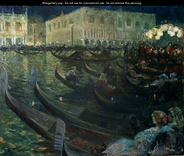 La Festa Del Redentore, Venice - Louis Abel-Truchet