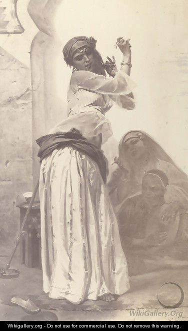Une danseuse de Cairo (Cairene Dancer) - Eugene Pierre Francois Giraud