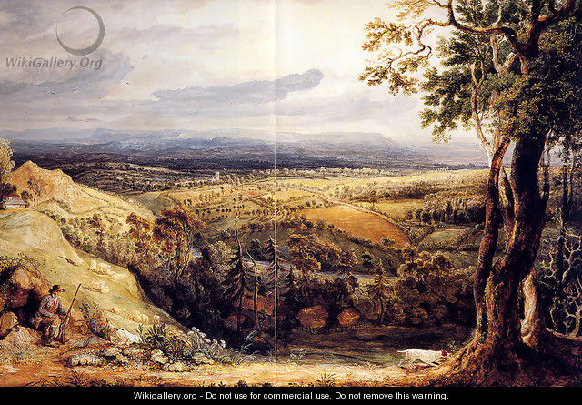 View In Somersetshire From Fitzhead, The Seat Of Lord Somerville - James Ward