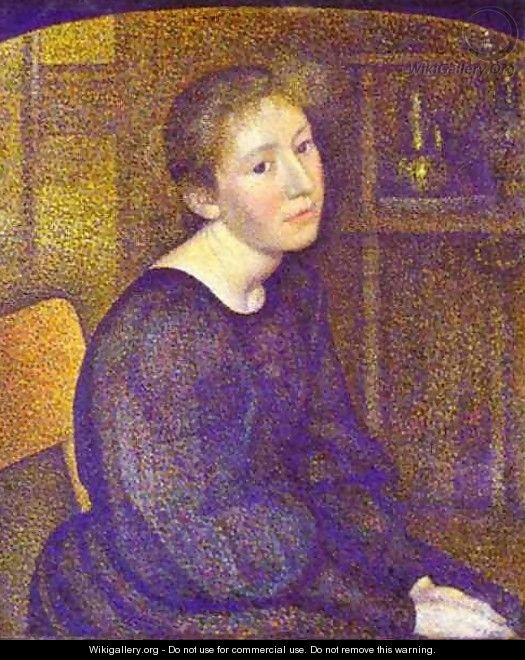Portrait Of Mme Lemmen - Georges Lemmen