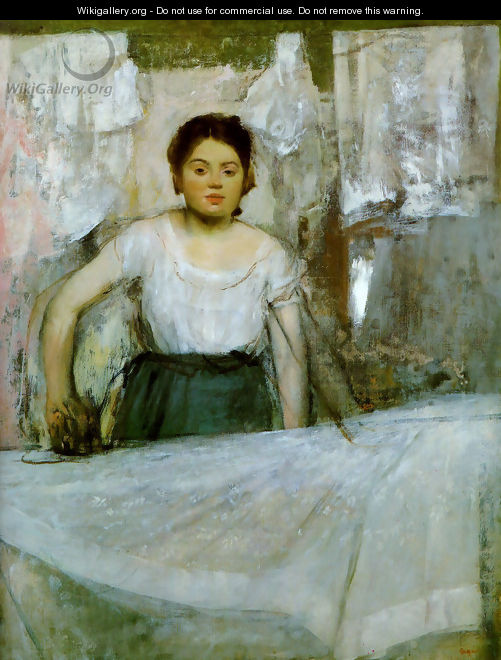 Woman Ironing - Edgar Degas